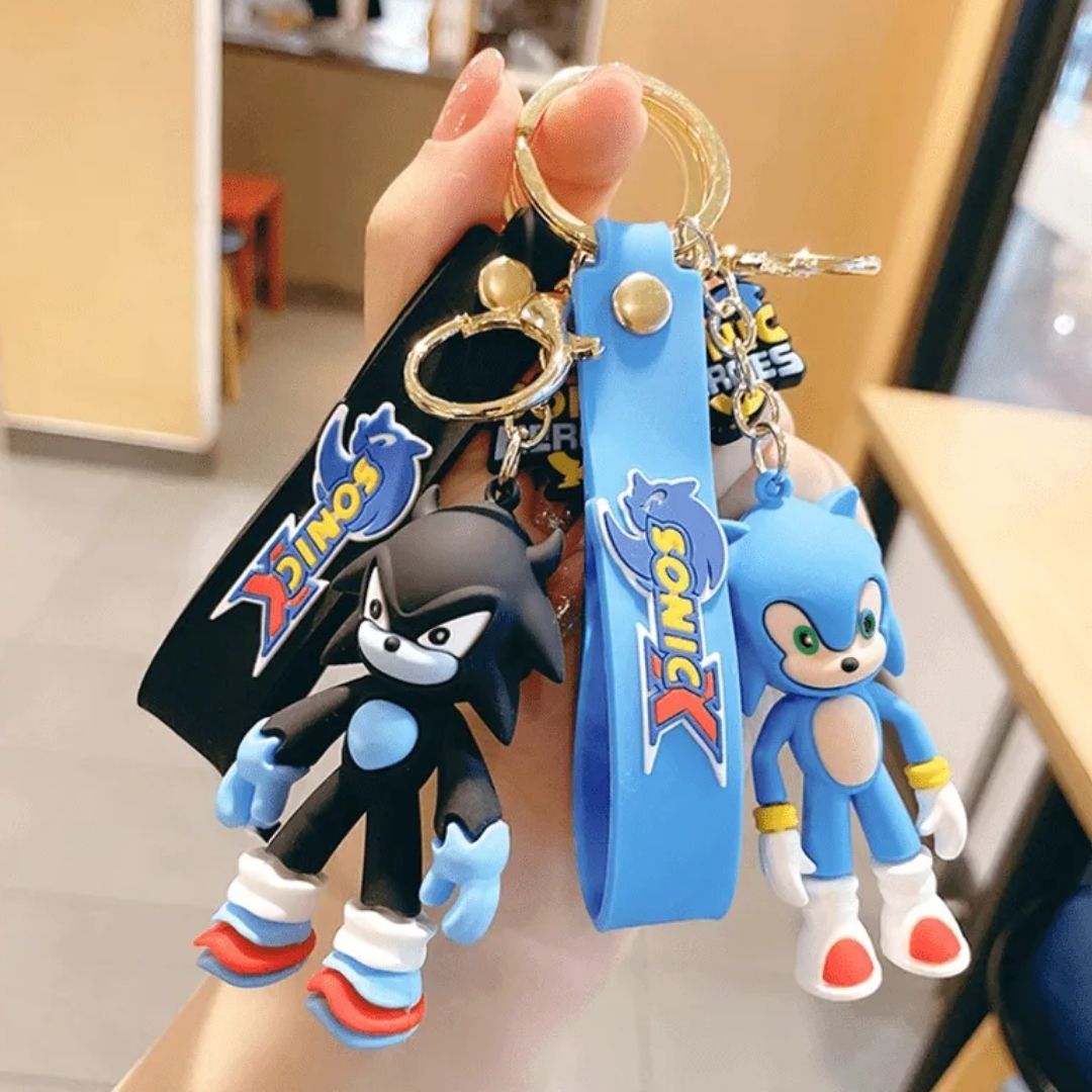 Sonic X classic figure series With Keychain