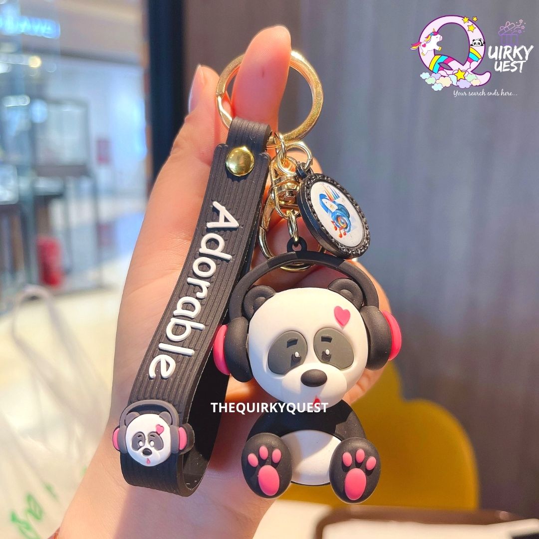 Dude Perfect 'Panda' Keychain