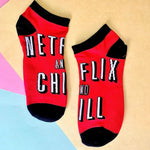 Netflix & Chill Socks TheQuirkyQuest