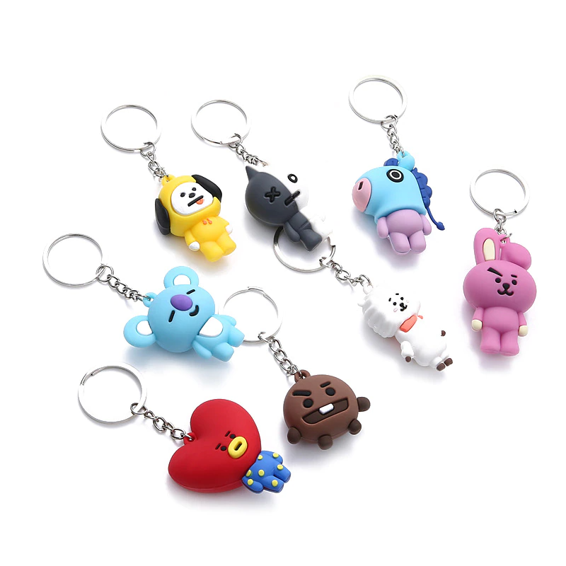 Keychain bt21 hot sale