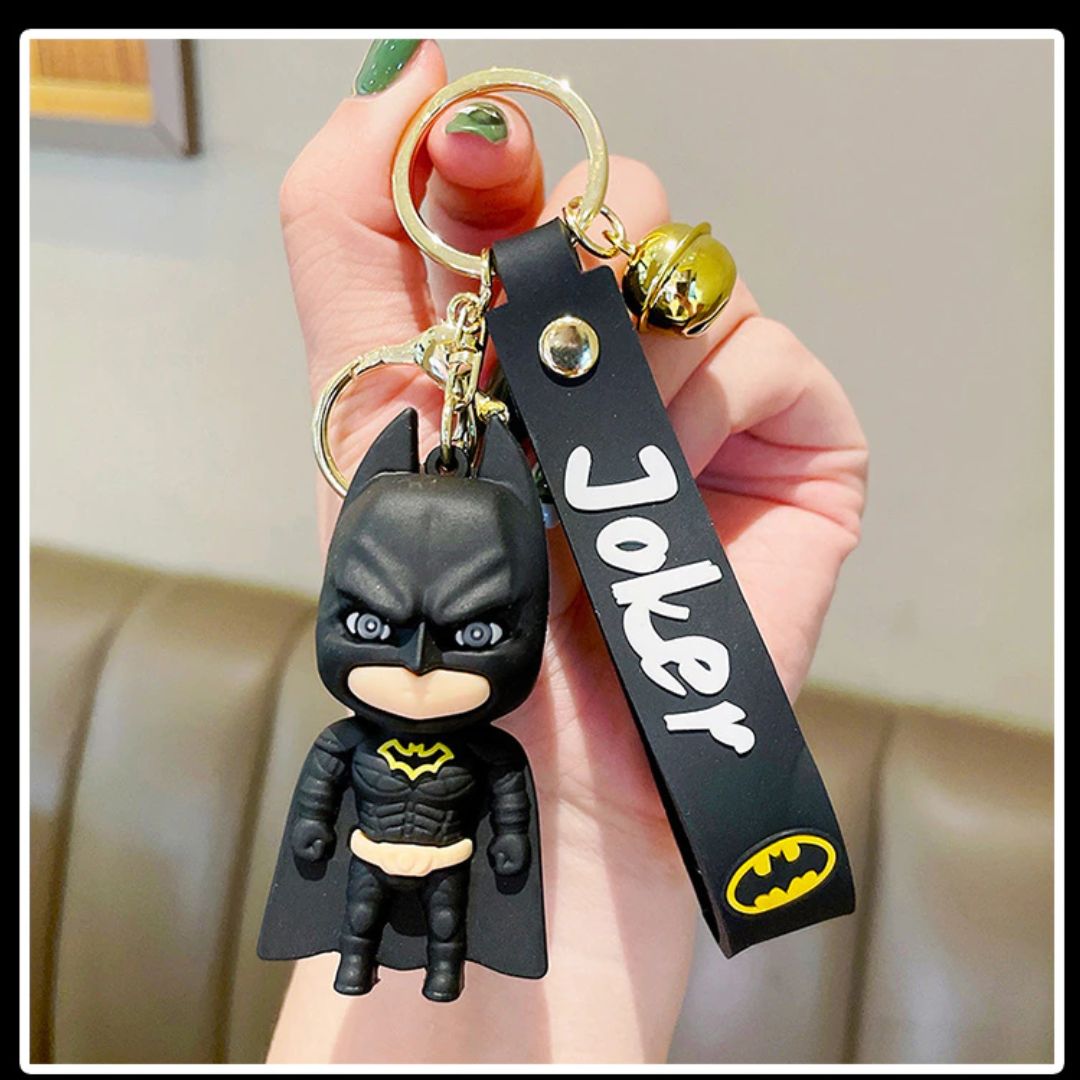 BATMAN & JOCKER - 3D Keychain : : Keyring Blue Sky