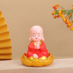 Buddha Solar Bobblehead with Lotus Base TheQuirkyQuest