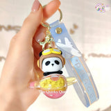 Cute Aeroplane Water Keychains TheQuirkyQuest