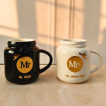 Mr & Mrs Coffee Mugs | Valentines Special TheQuirkyQuest