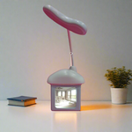 House Shaped Pastel Desk Lamp TheQuirkyQuest