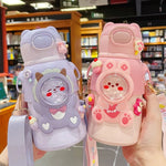 Cute Animal Shape Insulated Vacuum Flask Water Bottle TheQuirkyQuest