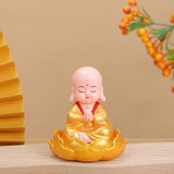 Buddha Solar Bobblehead with Lotus Base TheQuirkyQuest