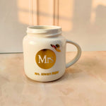 Mr & Mrs Coffee Mugs | Valentines Special TheQuirkyQuest