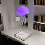 Jellyfish Lamp with Rotating Tentacles (Multicolour) TheQuirkyQuest