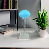 Jellyfish Lamp with Rotating Tentacles (Multicolour) TheQuirkyQuest