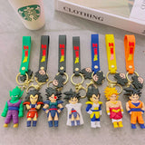 Dragon Ball Z Keychains with Strap (Set of 7) TheQuirkyQuest