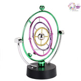 Electronic Perpetual Motion Desk Revolving Balance Balls TheQuirkyQuest