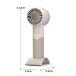 Portable Fan with Mobile Stand (USB Rechargeable) TheQuirkyQuest