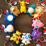 3D Pokemon Keychains TheQuirkyQuest