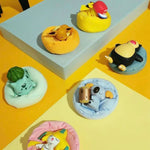 Cutest Sleeping Bean Bag Pokémon Figures (Set of 6) TheQuirkyQuest