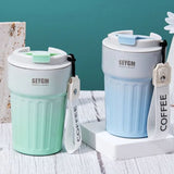 Cool Travel Coffee Tumbler - Pastel Shades TheQuirkyQuest