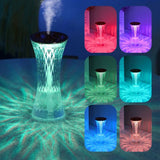 Crystal Lamp Humidifier - Multicolour