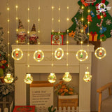 Christmas Wish Ball + Rings Decorative LED Curtain Lights (5 Balls + 5 Rings) TheQuirkyQuest