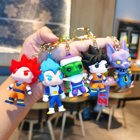 Dragon Ball Z Keychains (Set of 6) TheQuirkyQuest