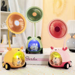 4 in 1 Multifunctional Table LED lamp with Fan TheQuirkyQuest