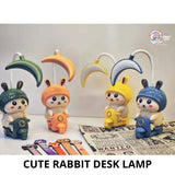 Cute Rabbit Desk Lamp with Sharpener TheQuirkyQuest
