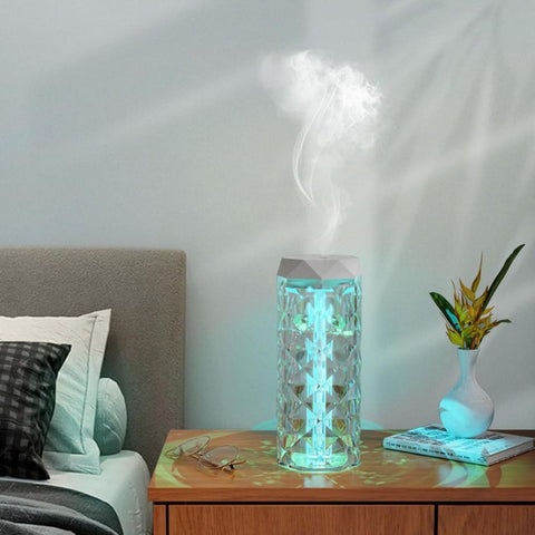 Crystal Lamp Humidifier - Multicolour TheQuirkyQuest