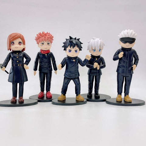 Jujutsu Kaisen Action Figures (Set of 5) TheQuirkyQuest