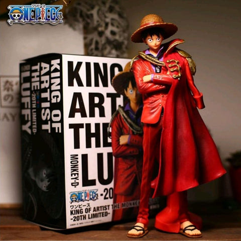 One Piece MONKEY D. LUFFY Red Coat Action Figure - 22cm TheQuirkyQuest