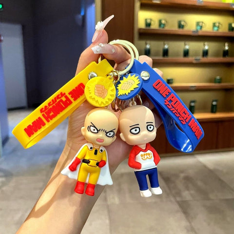 One Punch Man 3D Keychains (Set of 2) TheQuirkyQuest