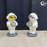 Astronaut with the Galaxy Crystal Ball - Night Lamp TheQuirkyQuest