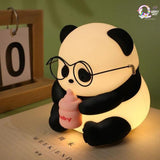 Adorable Panda Touch Silicone Lamp (Multi Coloured) TheQuirkyQuest