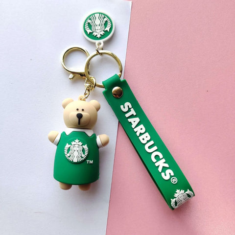 Bear Silicon Keychain + Bag charm + Strap  - The Quirky Quest TheQuirkyQuest