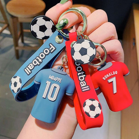 Football Jersey 3D Keychain + Strap + Charm TheQuirkyQuest