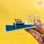 Unsinkable Floating Ship Car / Desk Accessory with Pen Stand TheQuirkyQuest