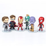 Superheroes Figures (Pack of 6) TheQuirkyQuest