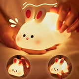 Cute Rabbit Touch Lamp (7 Colours) TheQuirkyQuest