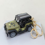 Stylish Alloy Jeep Miniature Keychain TheQuirkyQuest