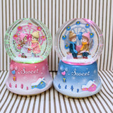 Cute Baby Romantic Couple | Musical Snow Dome TheQuirkyQuest