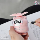 Cute Mini Panda Portable Fan (USB Rechargeable) TheQuirkyQuest