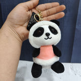 Cute Panda Soft Toy + Keychain TheQuirkyQuest