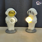 Astronaut with the Galaxy Crystal Ball - Night Lamp TheQuirkyQuest