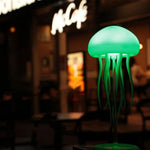 Jellyfish Lamp with Rotating Tentacles (Multicolour) TheQuirkyQuest