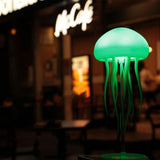 Jellyfish Lamp with Rotating Tentacles (Multicolour) TheQuirkyQuest