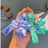 Cute Dino Keychains - The Quirky Quest TheQuirkyQuest