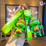 Ninja Turtles 3D Keychains (Set of 4) TheQuirkyQuest