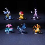 Pokémon Figures (Set of 6) TheQuirkyQuest