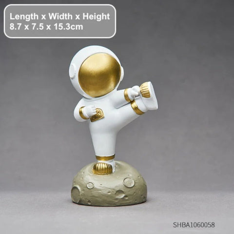 Kungfu Astronaut Figures - Cool Desk Accessory TheQuirkyQuest