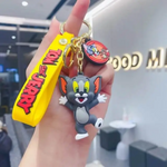 Cute 3D Tom And Jerry Keychains (Set of 2) TheQuirkyQuest