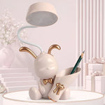 Multifunctional Teddy with Bouquet LED Desk Lamp TheQuirkyQuest