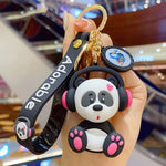 Cool Panda Keychains (Set of 2) TheQuirkyQuest